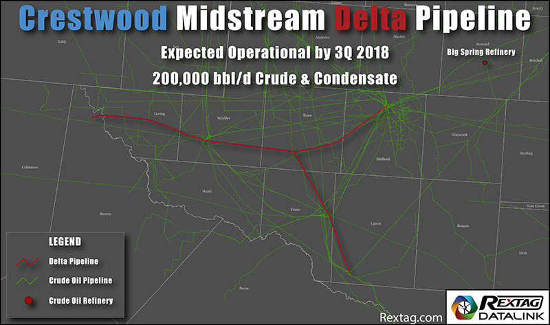 Crestwood Midstream Delta Pipeline
