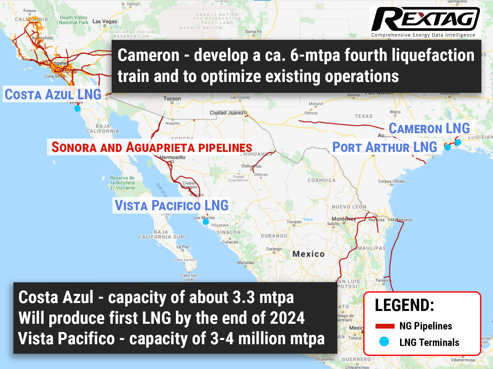 Pivot. LNG, Plants Development, Sempra Energy, Louisiana, Mexico